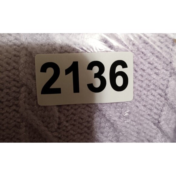 Cyrus Sweater Purple Size Large Pullover knitted - Picture 4 of 4